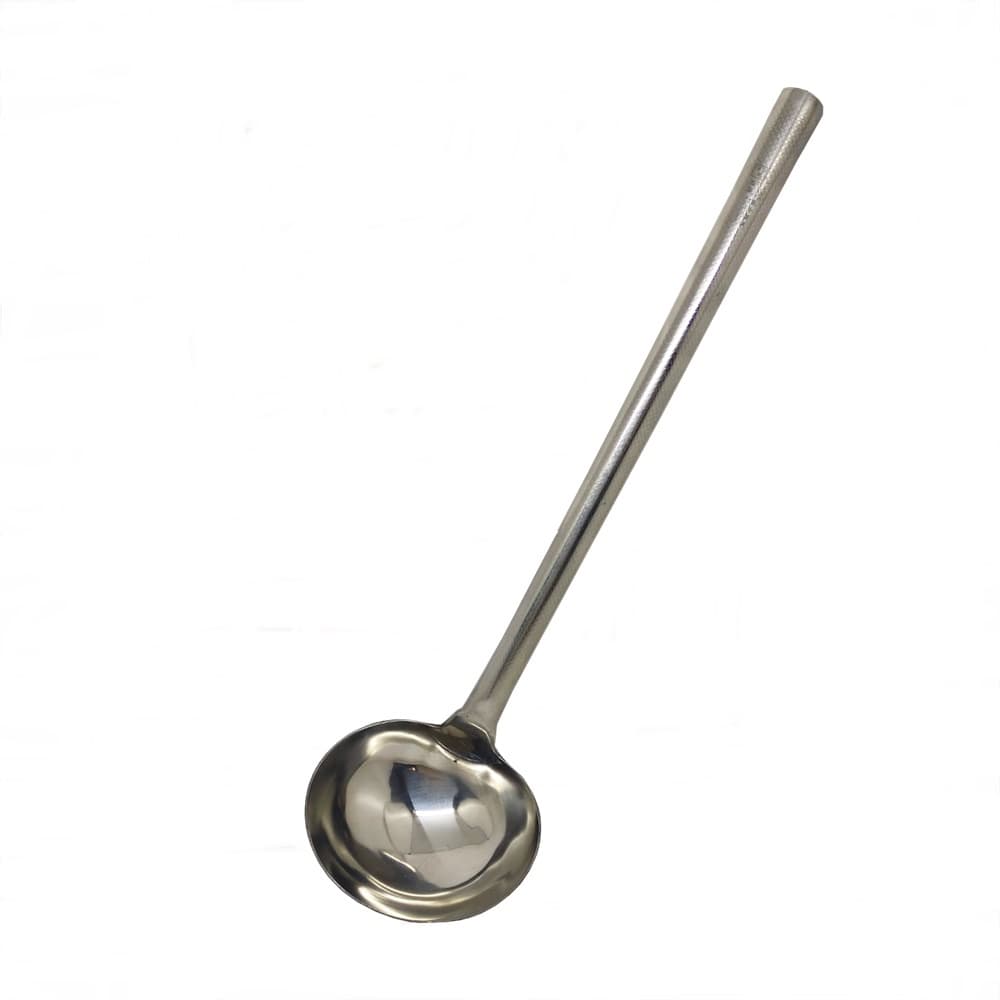 Concha Chinesa Inox Para Panela Wok Cabo 40cm Base 14cm N10