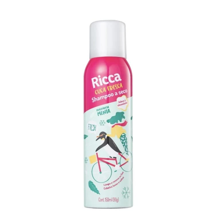Shampoo a Seco Ricca Menta 150ML