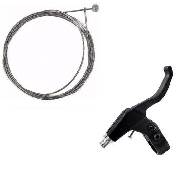 Par Maçaneta De Freio De Nylon Com Cabos Mtb Com Regulagem Bike Bicicleta Manete