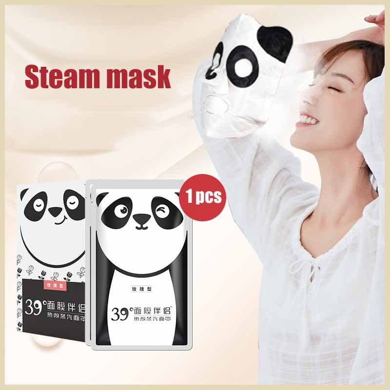 Máscara Hidratante E Vapor Hidratante Para Melhorar A Pele Seca Panda