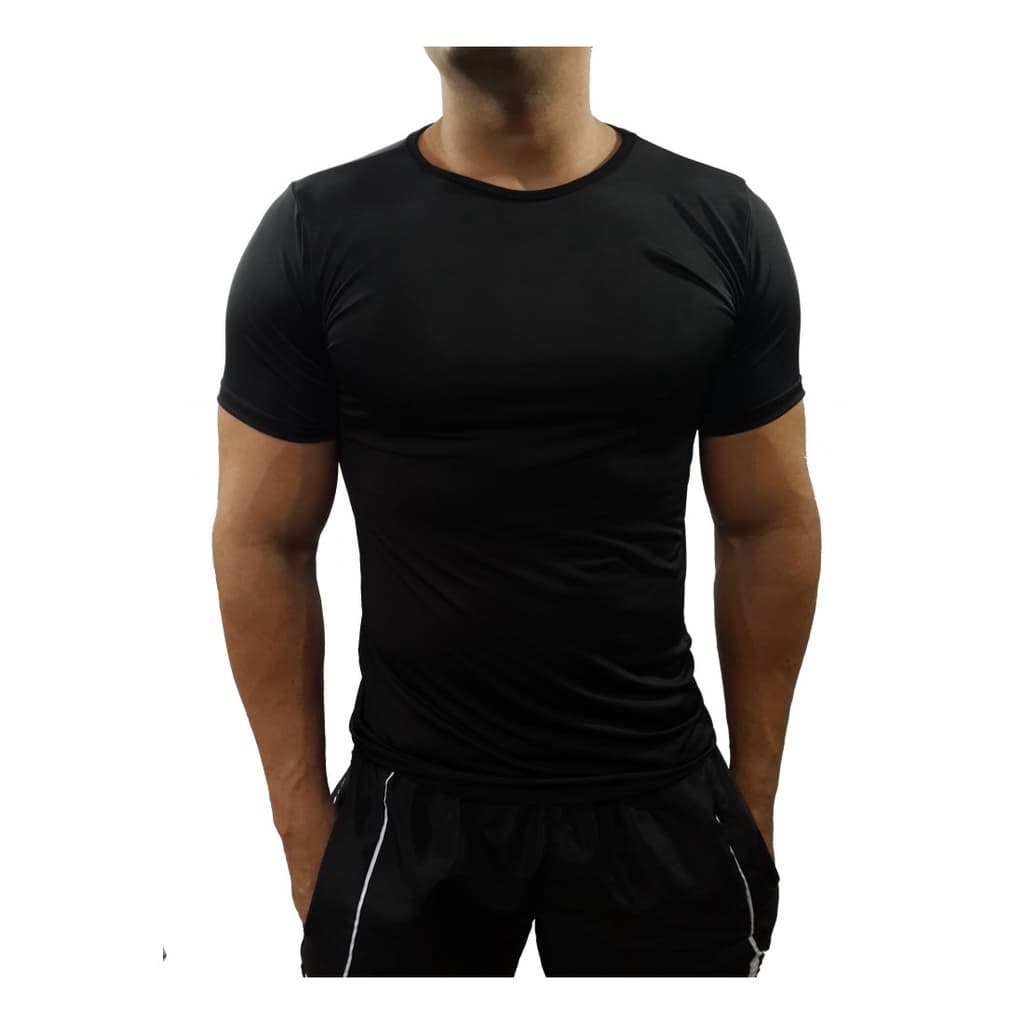 Camiseta Térmica Uv Fator 50 Poliéster Manga Curta