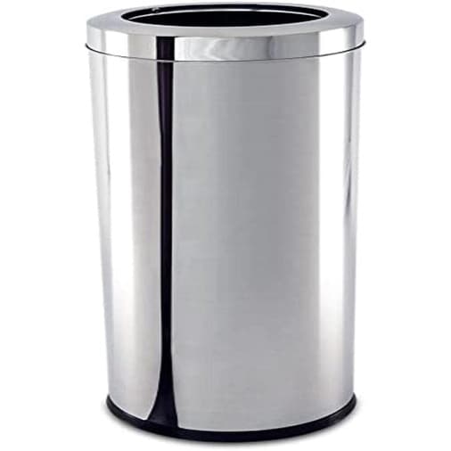 Lixeira Com Aro Brinox Decorline 21,2 Litros Aço Inox