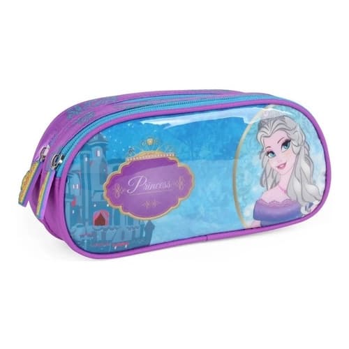 Estojo Duplo Princesa Frozen Ei31496ps - Luxcel