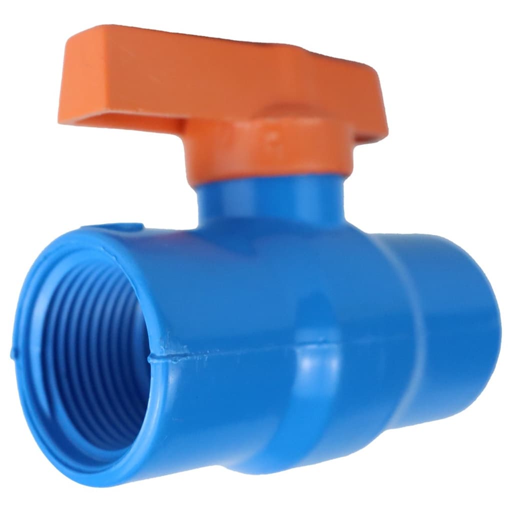 Registro De Esfera Roscável PVC 1.1/4" Azul