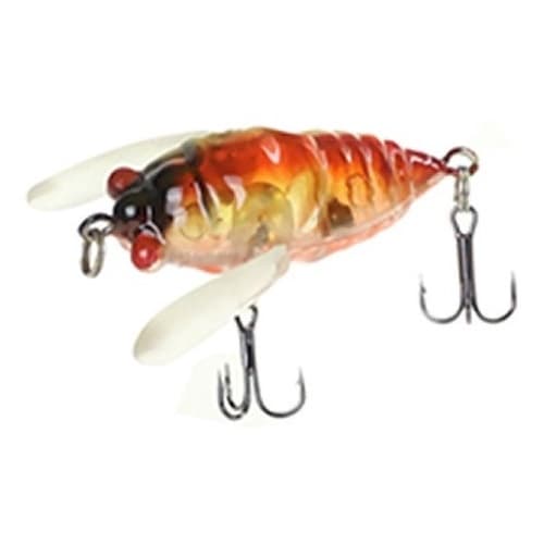 Kit 3 Isca Artificial Cigarrinha Fishing Cores Variadas