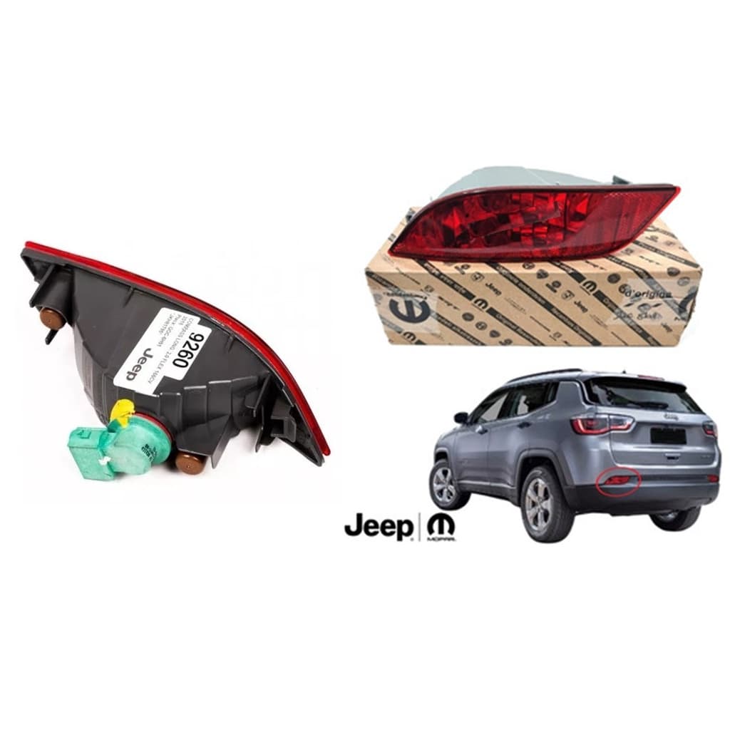 Lanterna Neblina Esq Parachoque Tras Jeep Compass 2017 a 22