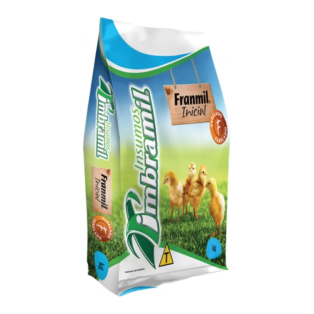 RAÇÃO INICIAL FARINHA P/ AVES PINTINHOS 5KG FRANMIL