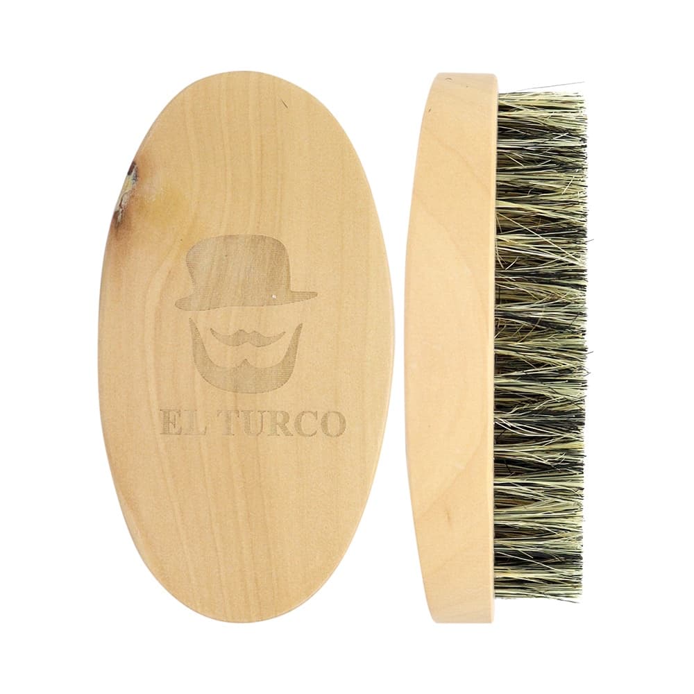 ESCOVA PARA BARBA MASCULINA OVAL