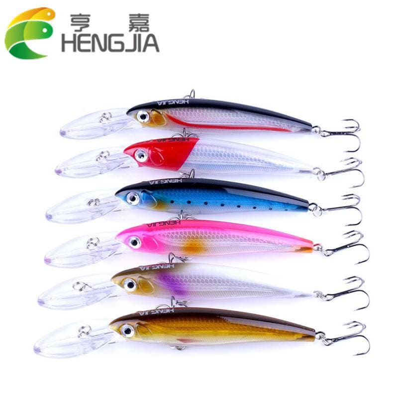 Isca Artificial De Minneve De Fundição Longa 17cm30g Falsa Pesca No Mar