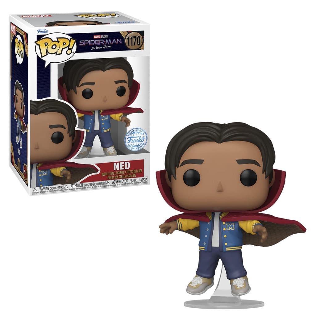 Funko Pop! Marvel Spider-Man Ned w/ Cloak 1170 Special Ed