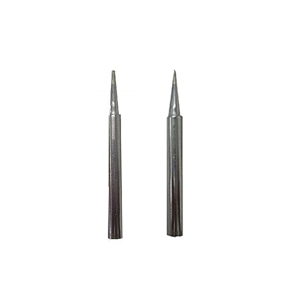 Kit Ponta Ferro Pf-600 Tipo Agulha Fina Pf-120 Fenda Utilizada Estação Solda Esd-900 Es-910