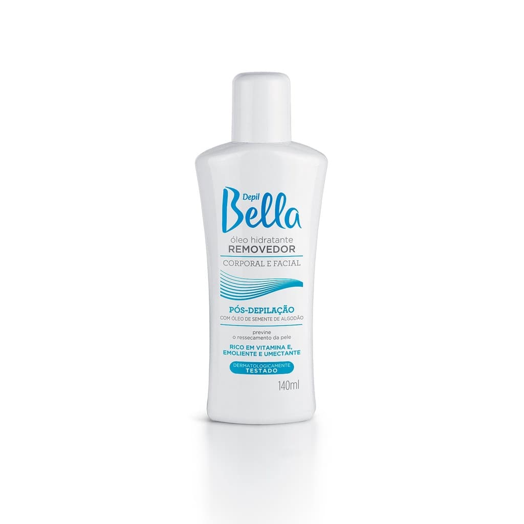 Óleo Hidratante Removedor Corporal e Facial 140ml - Depil Bella