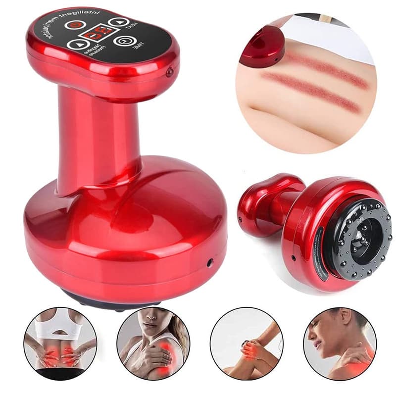 Massageador Elétrico De Sucção A Vácuo Ems De Ventilação Anti Celulite