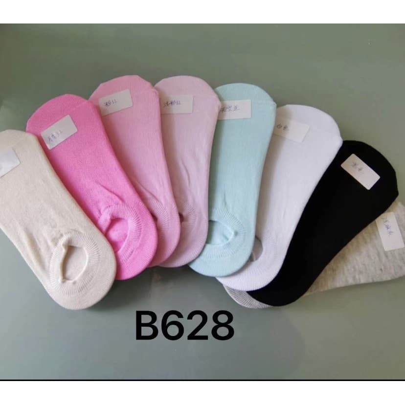 KIT 12 PARES Meia Sapatilha Invisível Soquete Meias Feminina 36/40 WZ05
