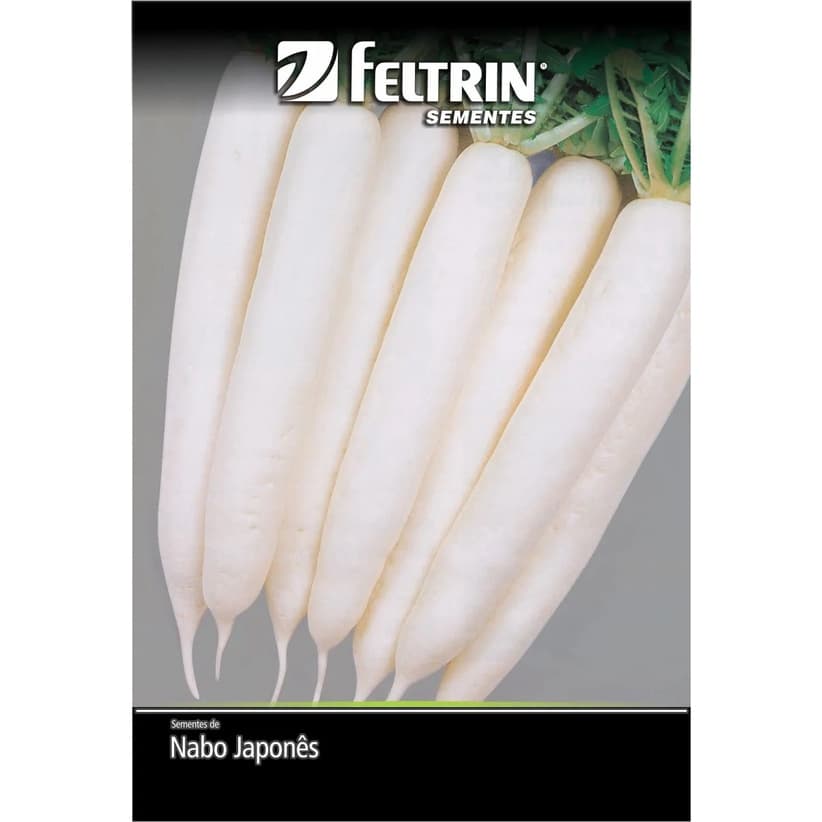 Semente Feltrin Golden Nabo Japonês Minowase Gigante