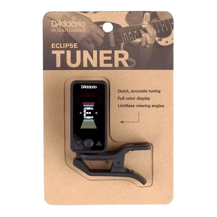 Afinador Digital Cromatico Clip Daddario Pw-ct-17 Preto