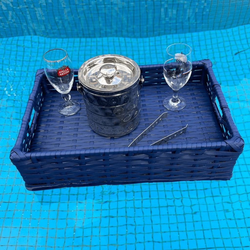 Bandeja Flutuante Café Da Manhã Piscina Resort Não Afunda