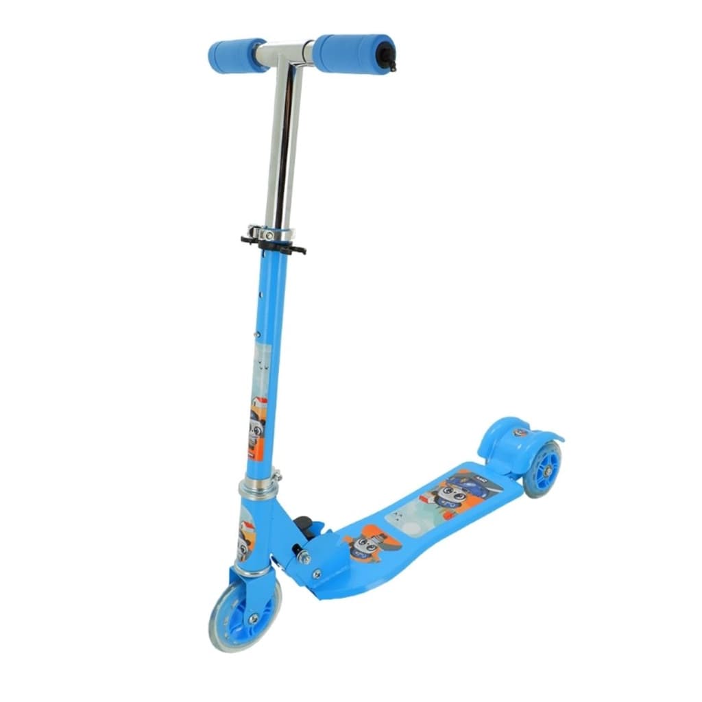 Patinete Infantil 3 Rodas Masculino Dobrável Articulado