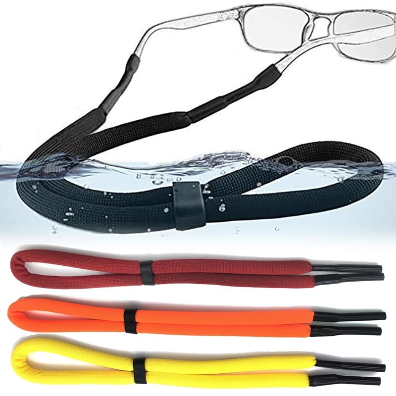 Corrente De Espuma Flutuante Óculos De Sol Esportivos Anti-Derrapante Cordas Porta Cordão