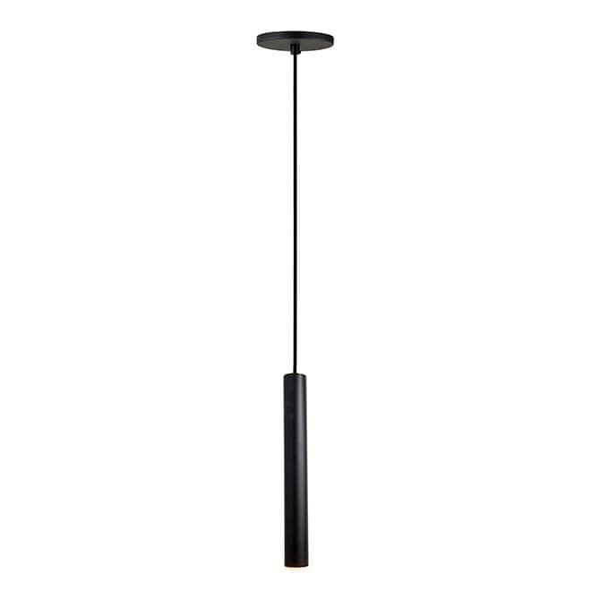Pendente Tubo Palito 30cm - Preto