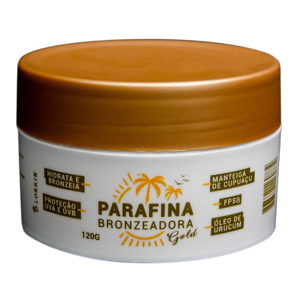 Parafina Bronzeadora GOLD 120g - FPS8