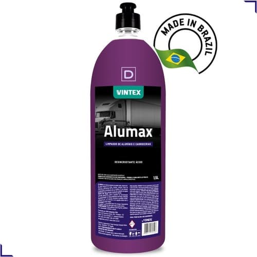 Alumax Vonixx Vintex Limpa Alumínio Rodas Baú Motor Chassi