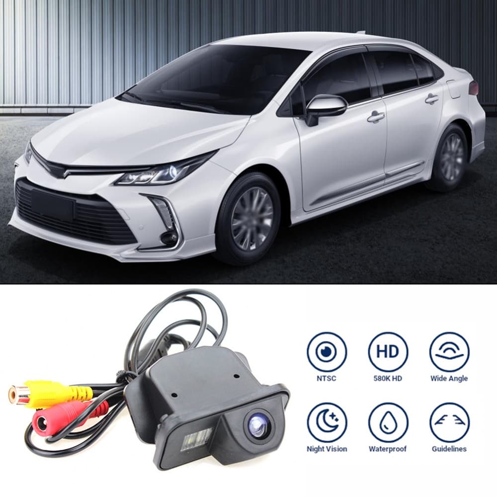 Câmera De Visão Noturna Com De 180 Graus Para O Toyota Corolla 2011-2013