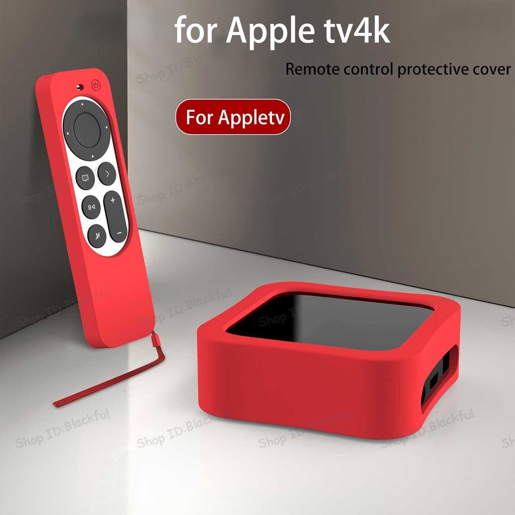 Capa Protetora De Silicone Para TV Apple 6a Siri Remote 4K 7a