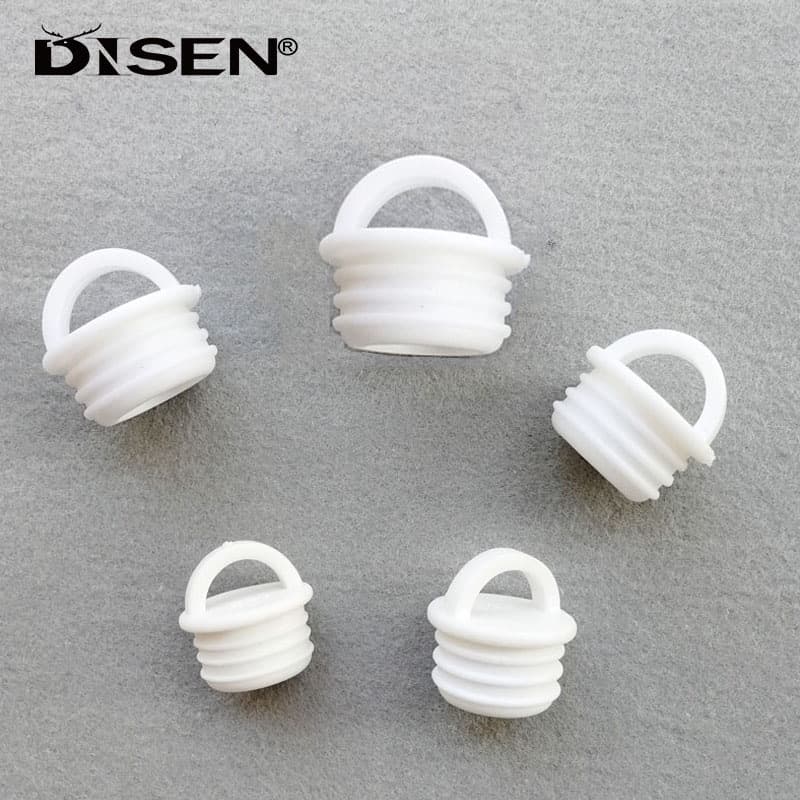 5Pcs Mop Balde Tampão De Esfregão Borracha De Drenagem Silicone