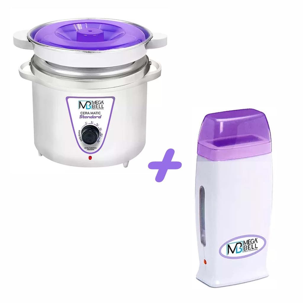Kit Termocera 900g Lilas REFIL + Roll on Lilas