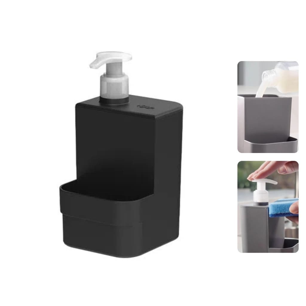 Organizador Dispenser Pia Cozinha Porta Detergente E Esponja