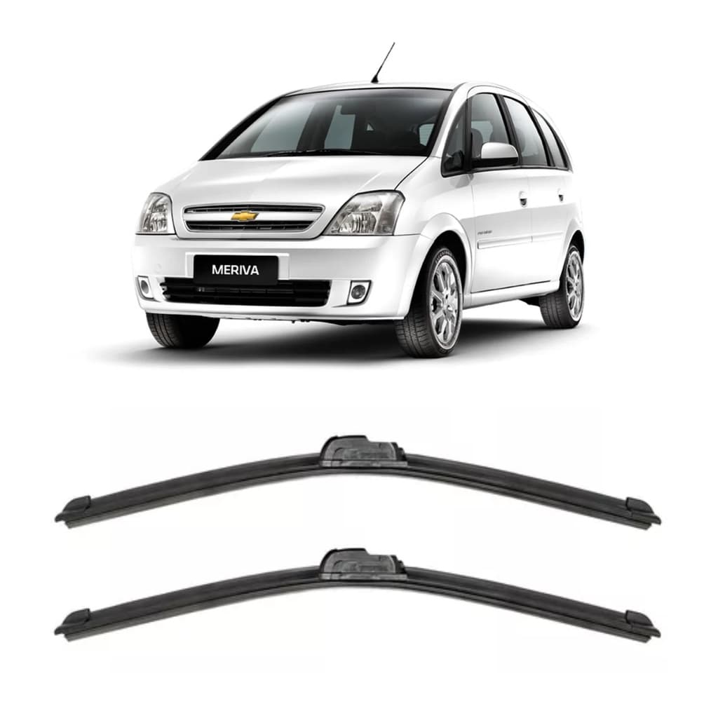 Par Limpador Parabrisa Chevrolet Meriva Todos os Anos Original Dyna