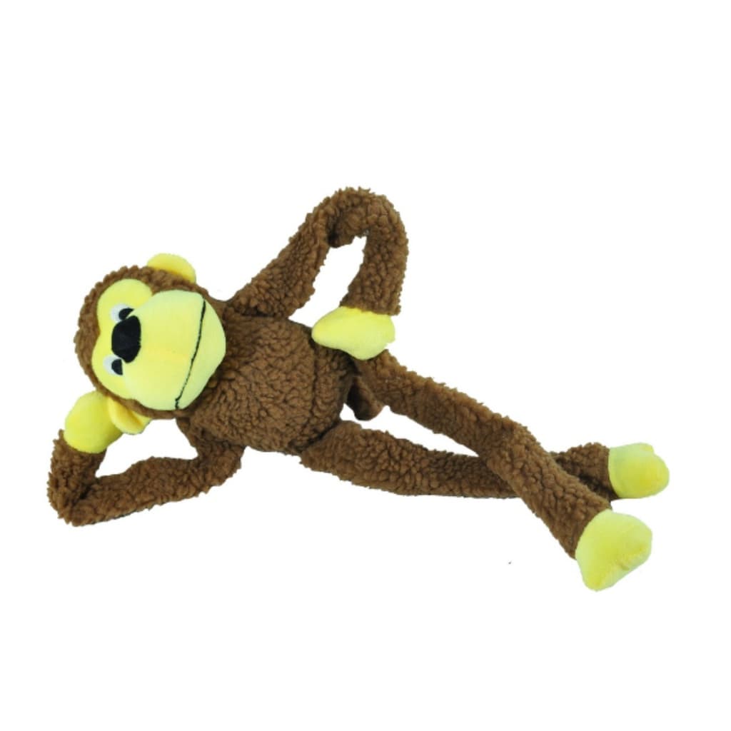 Brinquedo Cachorro pet mordedor macaco macaquinho de pelucia com Apito e olhos bordados ORIGINAL