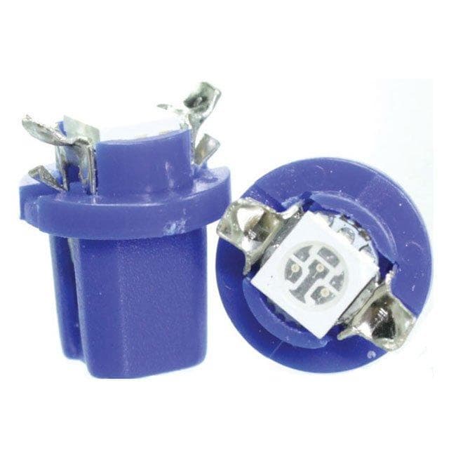 Lâmpada Led B8.5 12v 1smd5050 Azul Par