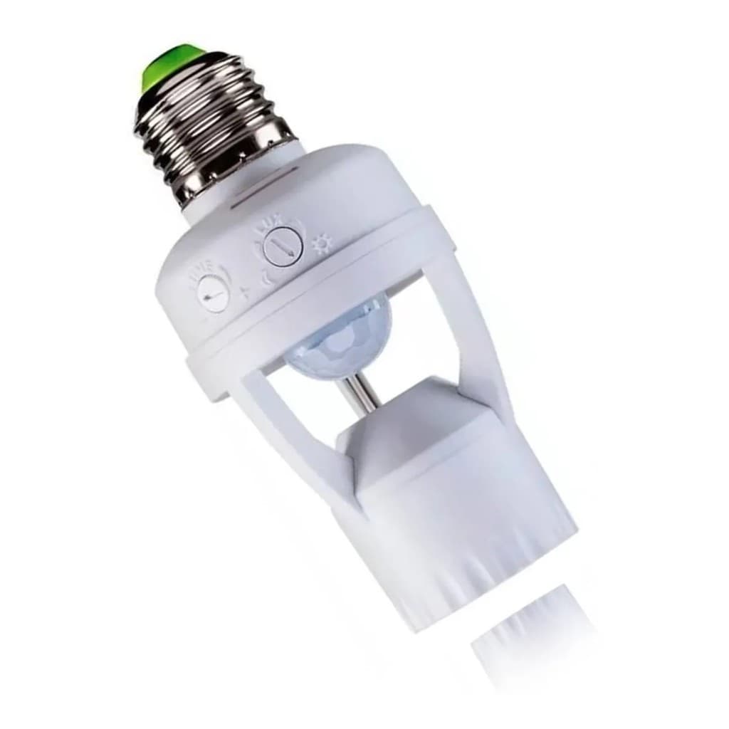 Sensor De Presença Com Fotocélula Para Lâmpada Soquete a Pronta-Entrega / Preço & Tal