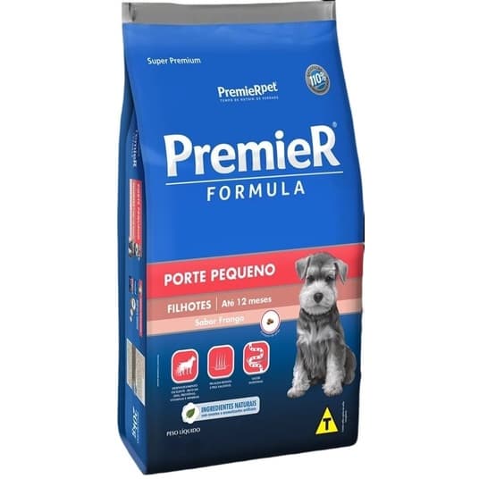 Ração Cães Premier Formula Filhote Sabor Frango 02.5kg