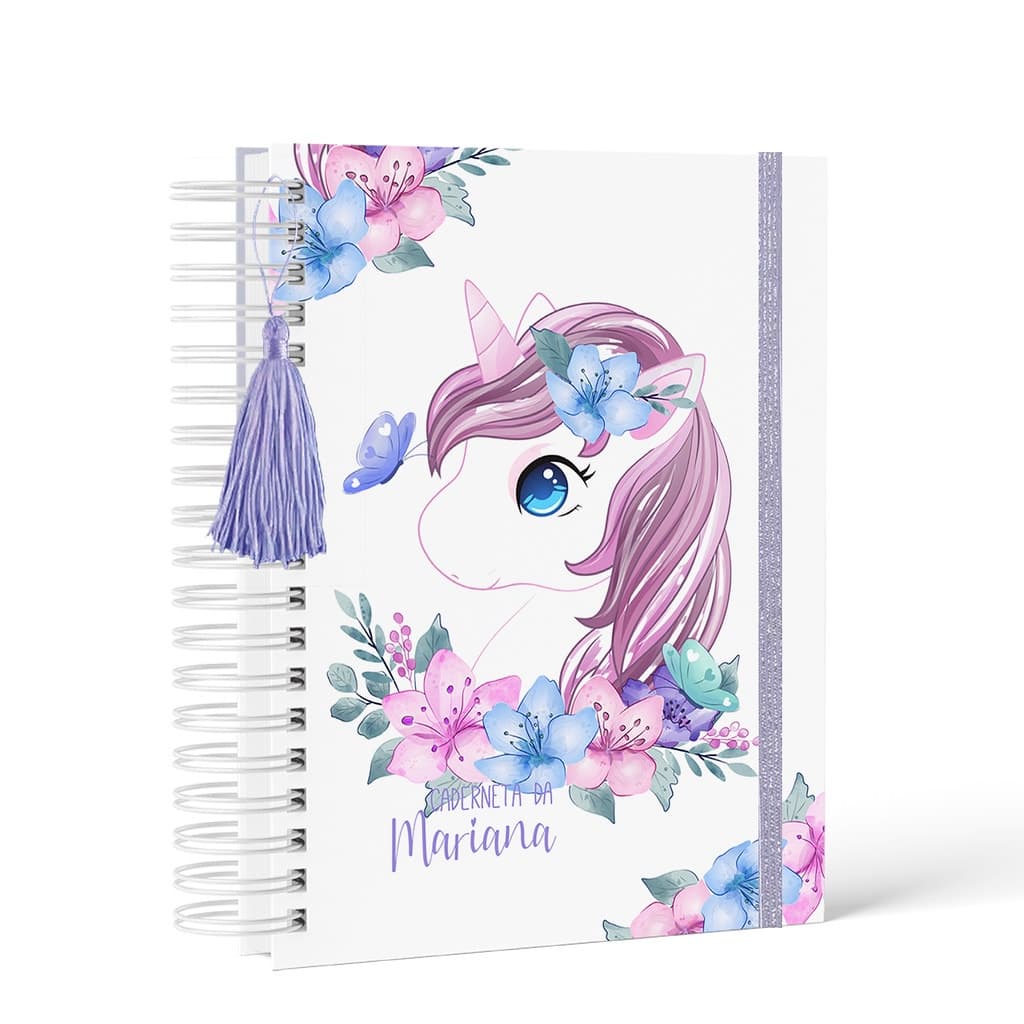 Caderneta de Vacina Menina Personalizada - Capa Dura - Vários Temas