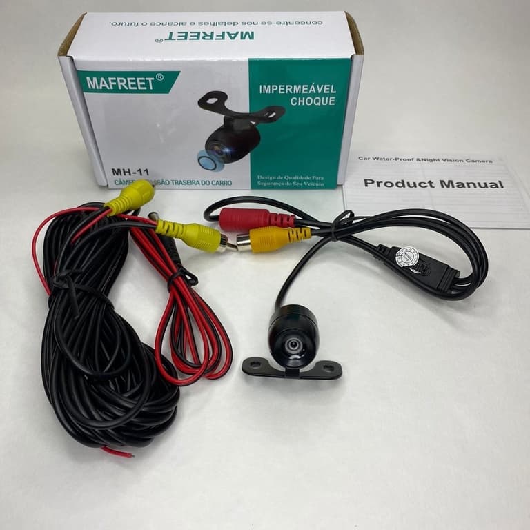 Kit Câmera De Ré Estacionamento Automotiva Colorida Noturna / Oferta a Pronta-Entrega / Preço & Tal