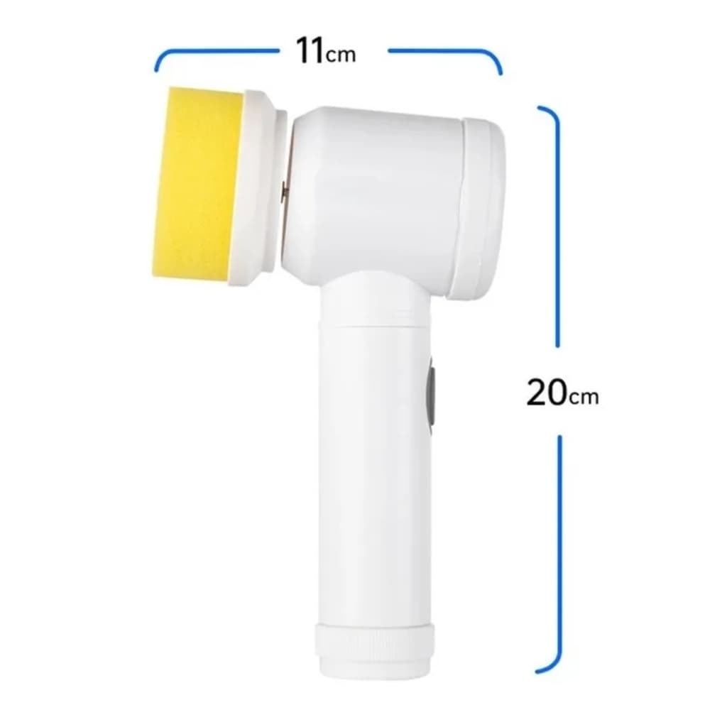 Escova De Limpeza Elétrica Multifuncional 5 Em 1 / Preço & Tal