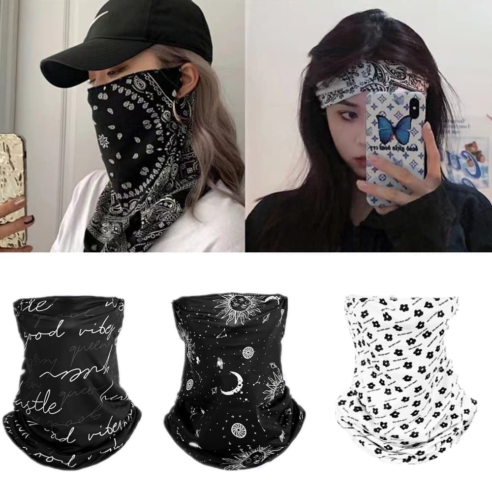 Máscara Para Motocicleta UV Bandana Head Scarf Face Cover Fishing Sport Headband Motor