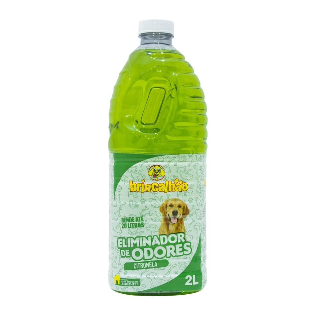 Desinfetante Eliminador de Odores Citronela Brincalhão 2 Litros