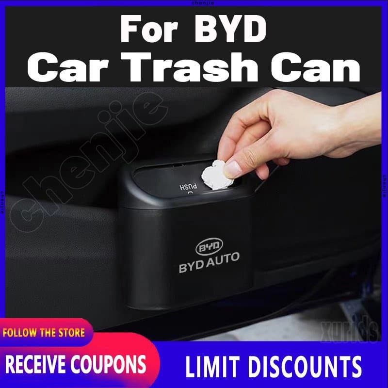 Alta Qualidade Para BYD Atto 3 Yuan Plus ABS Lixeira De Carro Portátil Multifuncional/Caixa De Areia Gatos/Organizador D