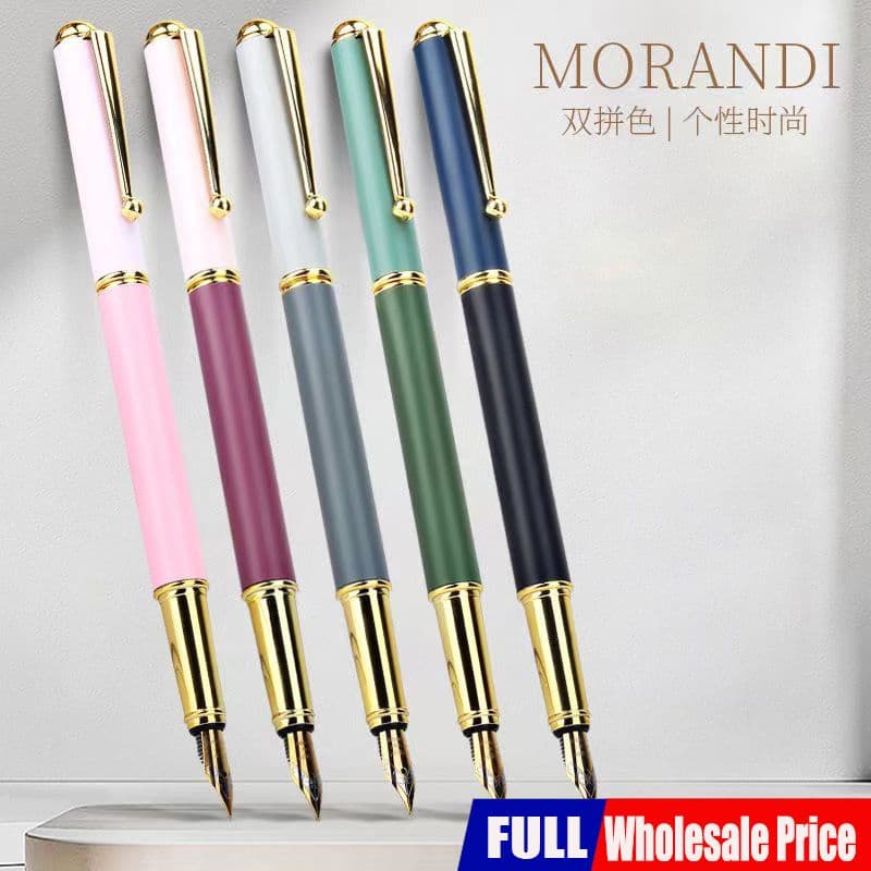 Caneta Morandi Fountain Pen Caligrafia Estudante De Alto Valor Prática Retro Daming Tip Macho Fêmea Stu