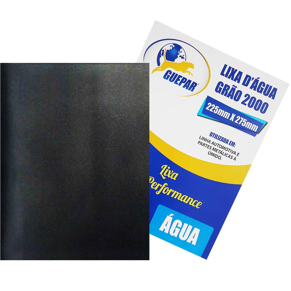 Kit 25 Lixas Dagua Grão 2000 Polimento e Acabamento Atacado