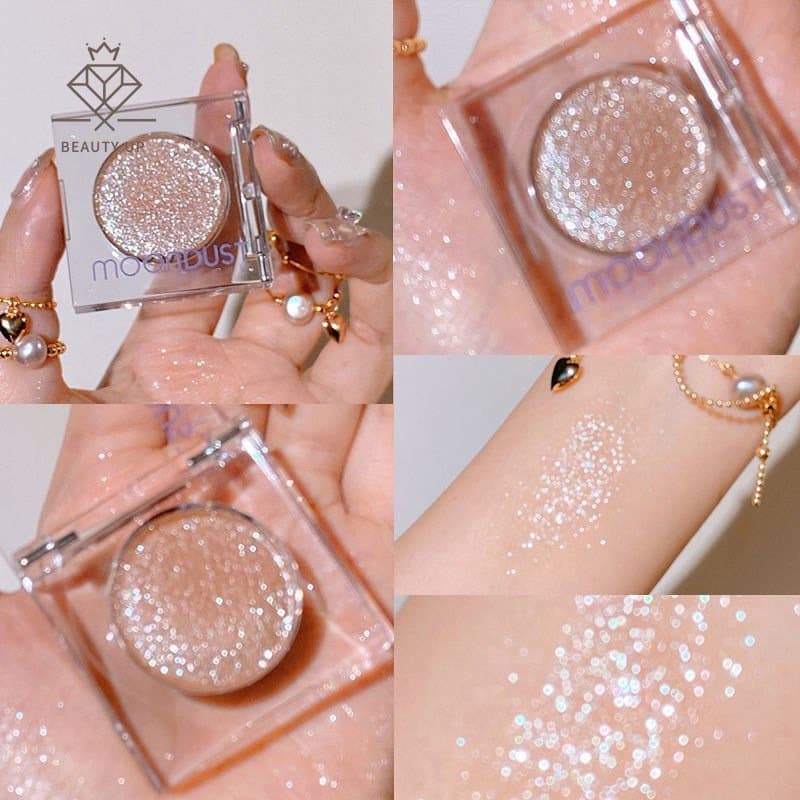 Sombra De Olho Perolado À Base De Diamante Para Galaxy