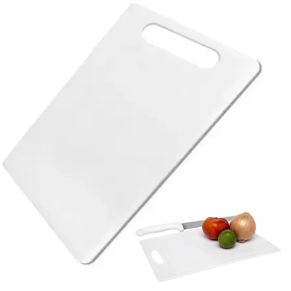 2 Tábuas de Corte para Carnes Churrasco 33x20cm de Plástico Your House