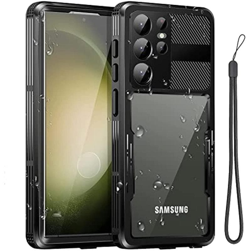 Capa À Prova D'água Para Samsung S26 Ultra , Protetor De Tela Integrado De Corpo Inteiro De Choque Com Certificação IP68