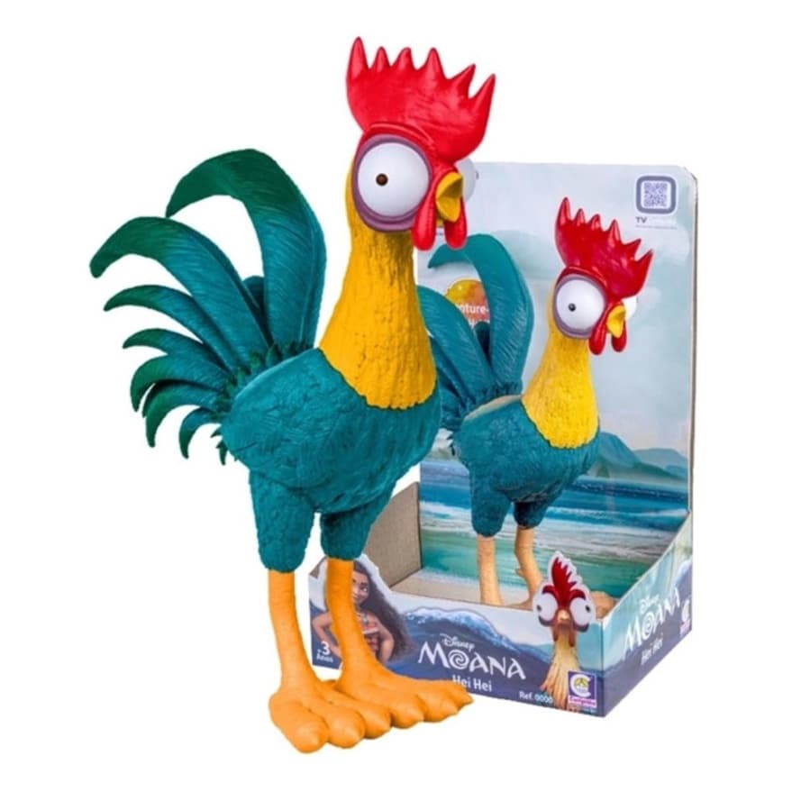 Boneco Galo Hei Hei Da Princesa Moana Disney 31 Cm Brinquedo Cotiplas