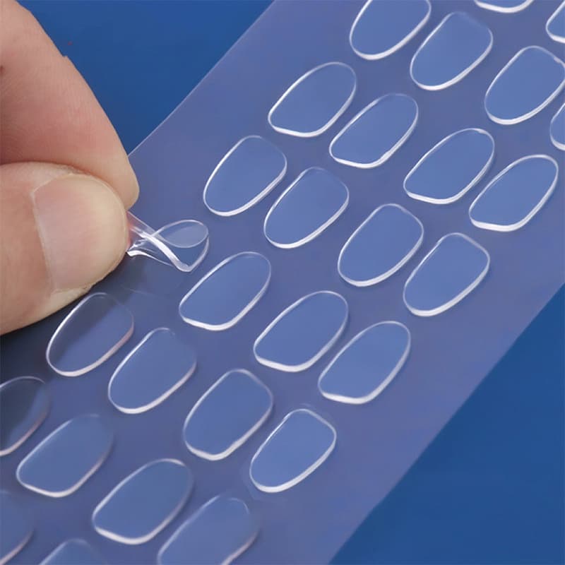 42 Pcs Fita Adesiva Transparente De Dupla Face Com Ponto Invisível Home/School/Office De Pequenas Peças Fortes