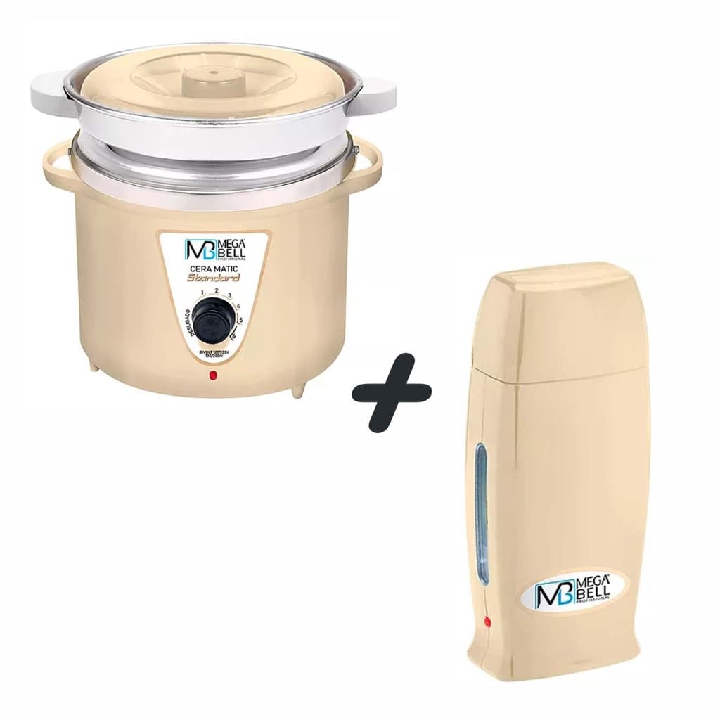 Kit Termocera Bege 900g REFIL +Roll on Bege